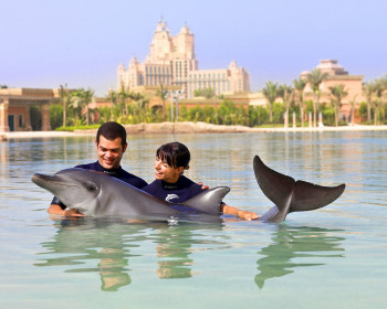 Атлантис Дубай дельфинарий