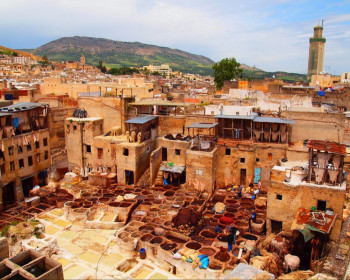 Город Фес Марокко