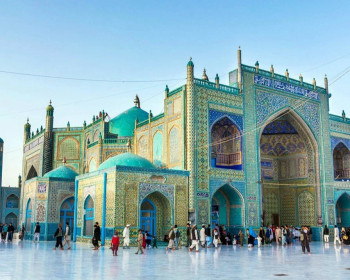 Голубая мечеть Мазари-Шариф Афганистан
