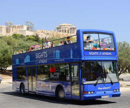 Афины: двухдневный билет на hop-on hop-off автобус и в музей Акрополя