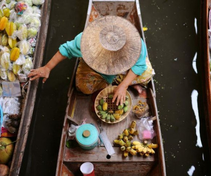 Яркие рынки Бангкока