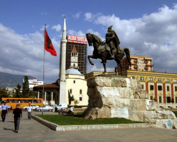 Площадь Скандербега Албания